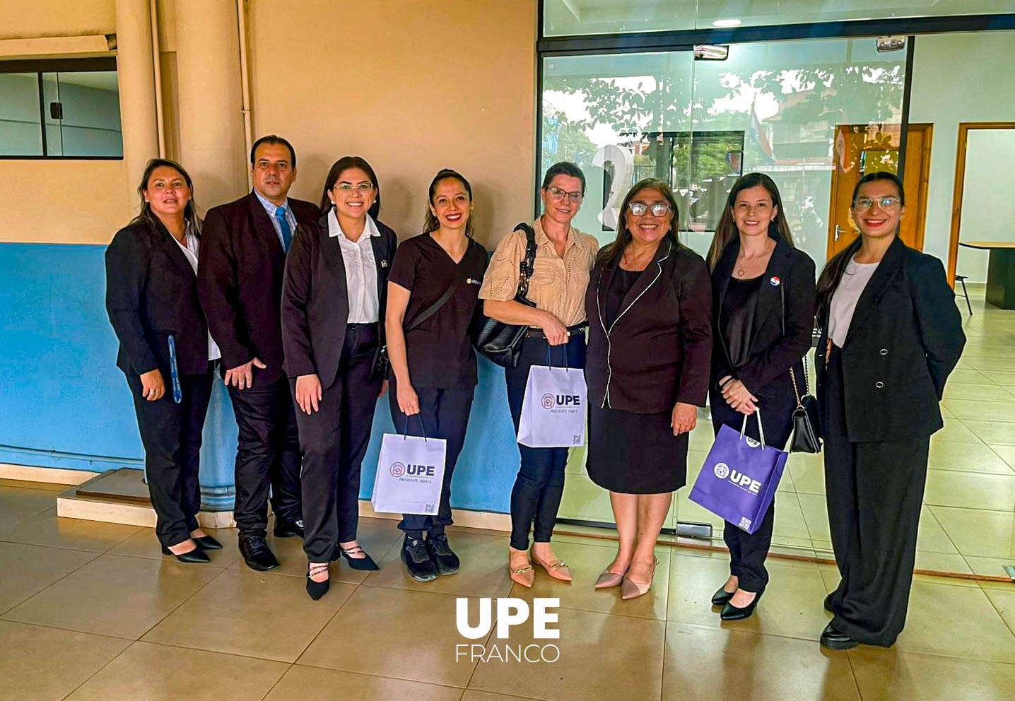 Visita de pares evaluadores de la ANEAES con fines de acreditación de la carrera de Kinesiología y Fisioterapia